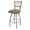 Holland Bar Stool Co 30" Swivel Bar Stool, Nickel Finish, Canter Sand Seat 81030AN013 - alternate 1